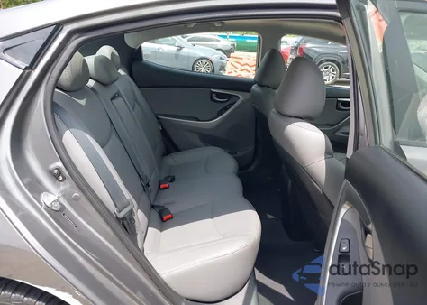 2012 Hyundai Elantra Limited z USA, uszkodzony, nr VIN 5NPDH4AE6CH082223